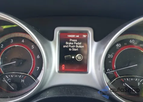 2016 Dodge Journey Sxt из США, поврежденный, VIN 3C4PDCBG1GT122717